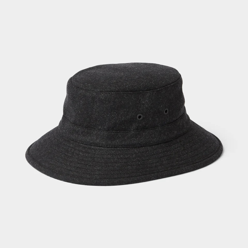 Tilley Warmth Bucket Hat - Charcoal - The Flower Crate