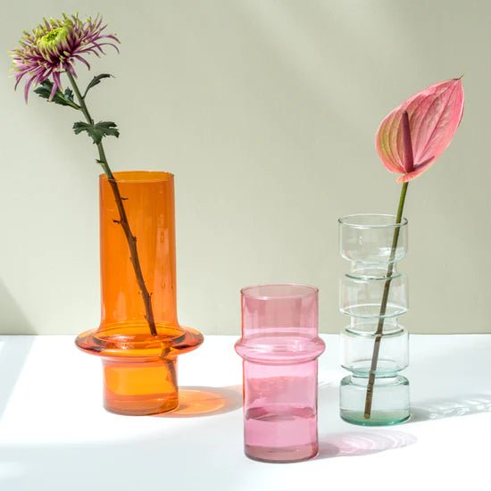 Urban Nature Collection - Pink Beldi Vase - The Flower Crate