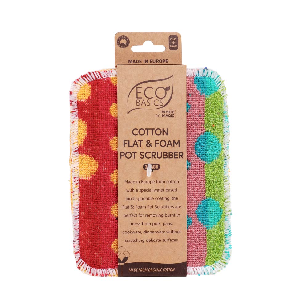 White Magic Scrubtastic Pot Scrubber - The Flower Crate