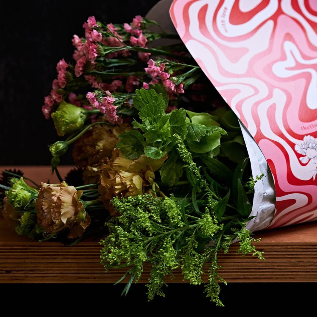 "With Love" Flower Carrier The Flower Crate