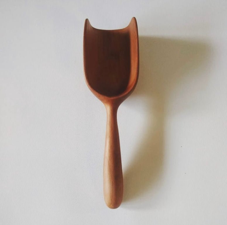 Wood and Chisel - Tōtara Scoop - The Flower Crate