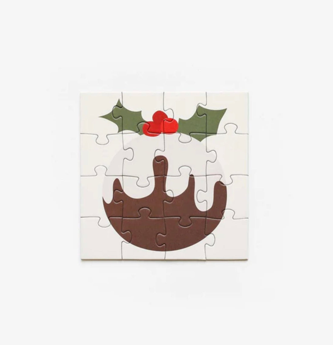 Xmas Pudding 16 Piece Puzzle - The Flower Crate